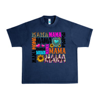 Navy mama gemstone sunflower Urban Heavy Tee - texasbilliewilder
