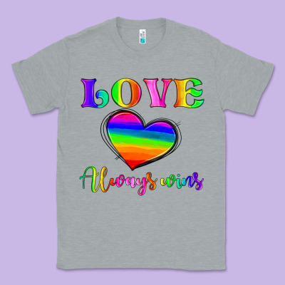 Love Always Wins Classic Tee Designed By Hra Design Shop