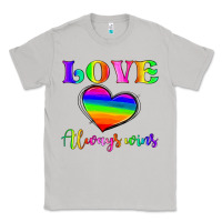 Moon Dust love always wins Classic Tee - HRA Design Shop