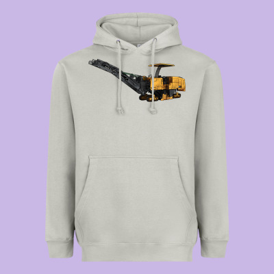 Cold Planer Heavyweight Hoodie Designed By Lillyallendesigns