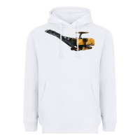 White Cold Planer Heavyweight Hoodie - LillyAllenDesigns