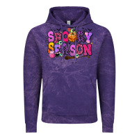 Cloud Purple Spooky season Halloween Vintage Hoodie - RanaPortraitStore