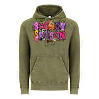 Vintage Olive Spooky season Halloween Vintage Hoodie - RanaPortraitStore