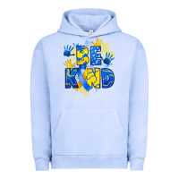 Pigment Grape Ice down syndrome be kind Urban Hoodie - Artiststas