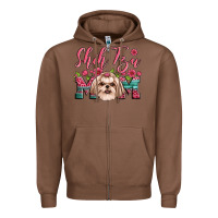 Chestnut love shih tzus Zipper Hoodie - JahusDesignShop