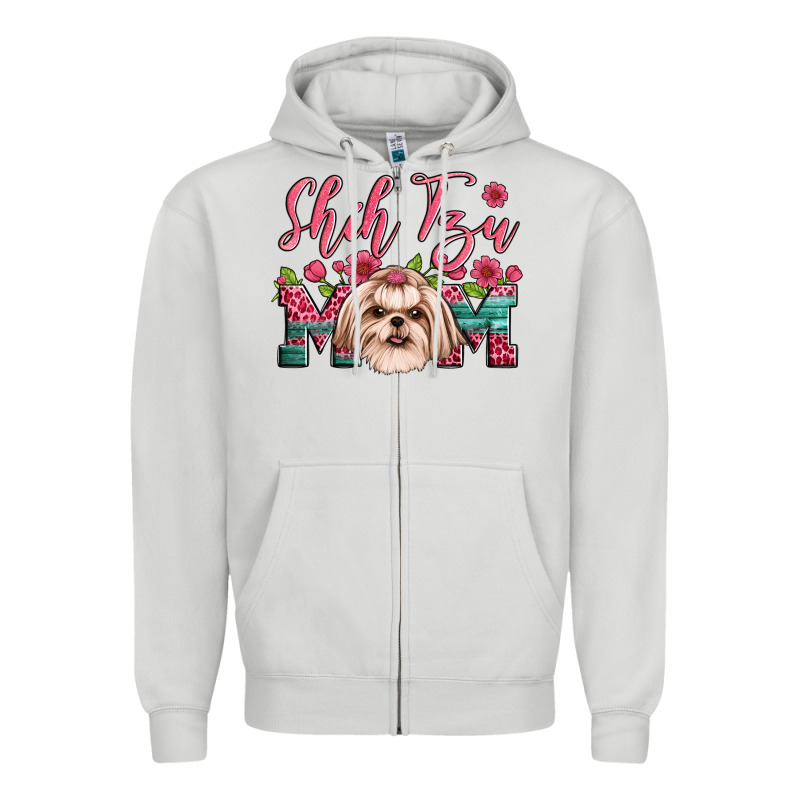 Love Shih Tzus Zipper Hoodie by JahusDesignShop | Teevron