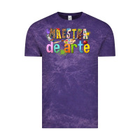 Cloud Purple maestra de arte Vintage Tee - texasbilliewilder