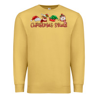 Antique Gold christmas squad Premium Sweatshirt - MaliasSmallBusiness