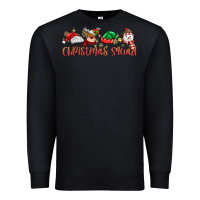 Black christmas squad Premium Sweatshirt - MaliasSmallBusiness
