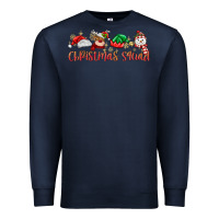 Navy christmas squad Premium Sweatshirt - MaliasSmallBusiness