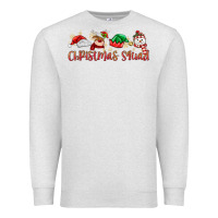 Oatmeal Heather christmas squad Premium Sweatshirt - MaliasSmallBusiness