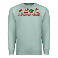 Seafoam christmas squad Premium Sweatshirt - MaliasSmallBusiness