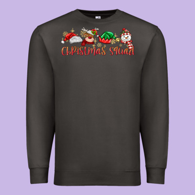 Christmas Squad Premium Sweatshirt Designed By Maliassmallbusiness