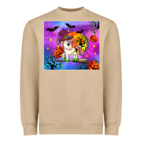 Halloween Unicorn Heavyweight Sweatshirt | Teevron