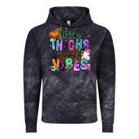 Cloud Black Thick thighs spooky vibes Vintage Hoodie - RanaPortraitStore