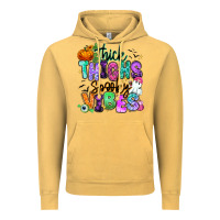 Vintage Mustard Thick thighs spooky vibes Vintage Hoodie - RanaPortraitStore