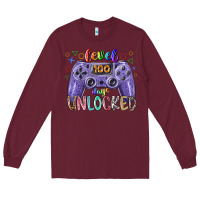 Burgundy level days unclocked Long Sleeve Tee - RacoonDesign