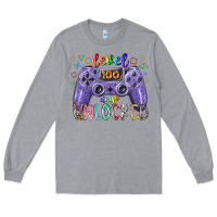 Heather Grey level days unclocked Long Sleeve Tee - RacoonDesign