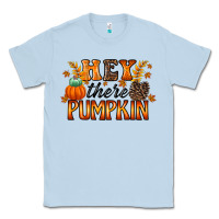 Dusty Blue hey there pumpkin Classic Tee - RacoonDesign