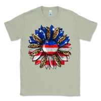 Matcha american flag leopard Classic Tee - RanaPortraitStore