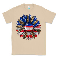 Mushroom american flag leopard Classic Tee - RanaPortraitStore