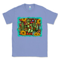 Colony Blue cactus christmas Classic Tee - BarkalooDesign