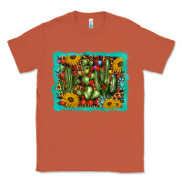 Copper cactus christmas Classic Tee - BarkalooDesign