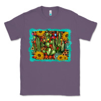 Lavender cactus christmas Classic Tee - BarkalooDesign