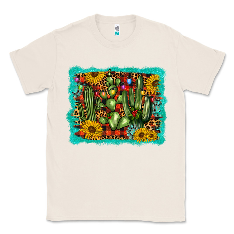 Cactus Christmas Classic Tee by BarkalooDesign | Teevron