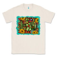 Natural cactus christmas Classic Tee - BarkalooDesign