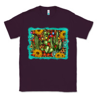 Plum cactus christmas Classic Tee - BarkalooDesign