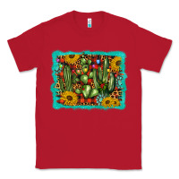 Red cactus christmas Classic Tee - BarkalooDesign