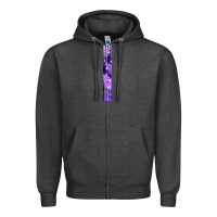 Charcoal Heather Halloween Key Fob Zipper Hoodie - BundleAndBundleShop