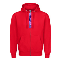Red Halloween Key Fob Zipper Hoodie - BundleAndBundleShop