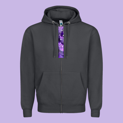 Halloween Key Fob Zipper Hoodie Designed By Bundleandbundleshop
