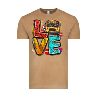 Love School Bus Vintage Tee | Teevron