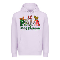 Lilac el papa mas chingon Premium Hoodie - MaliasSmallBusiness