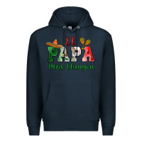Navy el papa mas chingon Premium Hoodie - MaliasSmallBusiness