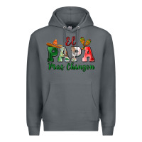 Rock el papa mas chingon Premium Hoodie - MaliasSmallBusiness