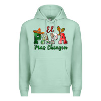 Seafoam el papa mas chingon Premium Hoodie - MaliasSmallBusiness