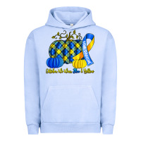 Pigment Grape Ice october we wear blue and yellow with pumpkins Urban Hoodie - Artiststas