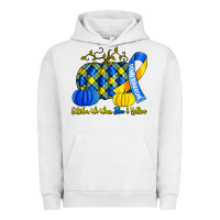 Pigment Lunar Rock october we wear blue and yellow with pumpkins Urban Hoodie - Artiststas