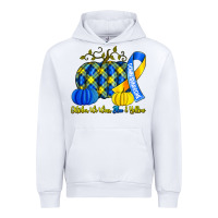 White october we wear blue and yellow with pumpkins Urban Hoodie - Artiststas