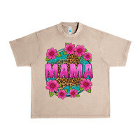 French Oak mama leopard background Urban Heavy Tee - texasbilliewilder