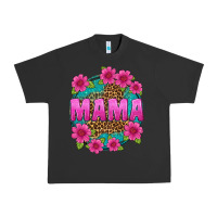 Pigment Black mama leopard background Urban Heavy Tee - texasbilliewilder
