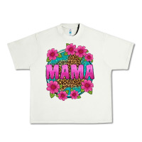 Pistachio mama leopard background Urban Heavy Tee - texasbilliewilder
