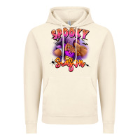 Vintage Artic Spooky season sneaker and heel afro woman Vintage Hoodie - RanaPortraitStore