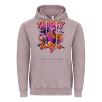 Vintage Zinc Spooky season sneaker and heel afro woman Vintage Hoodie - RanaPortraitStore
