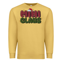 Antique Gold mini claus Premium Sweatshirt - MaliasSmallBusiness