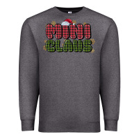 Charcoal Heather mini claus Premium Sweatshirt - MaliasSmallBusiness